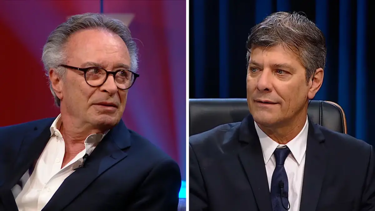 Oscar Martínez en Otro día perdido junto a Mario Pergolini