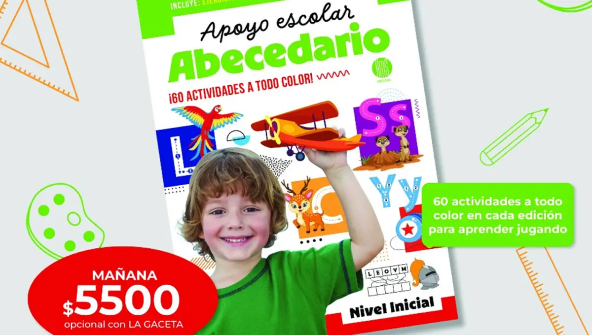 Llega Apoyo Escolar: la colección que podés conseguir opcional con LA GACETA todos los martes