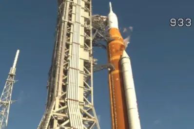 VIDEO. Así fue el histórico lanzamiento de la misión Artemis II a la Luna con cuatro astronautas a bordo