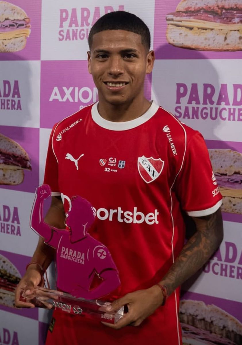 FIGURA. En el duelo contra Atenas por Copa Argentina, Valdez fue elegido la figura de la cancha.