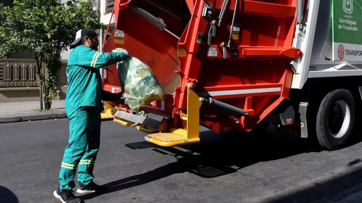 Recolección de residuos y servicios: así funcionarán en San Miguel de Tucumán durante este fin de semana largo