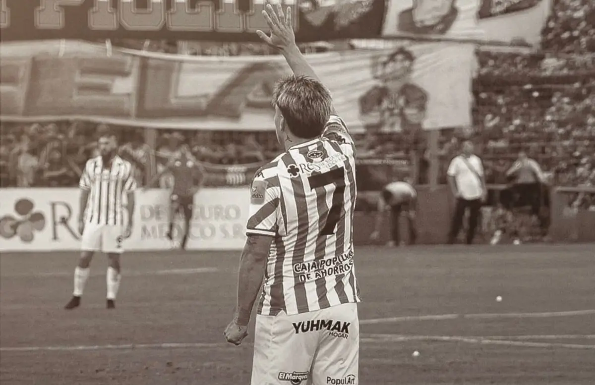 DURO MOMENTO. Lautaro Ovando se expresó públicamente por primera vez tras confirmarse su lesión en los ligamentos.