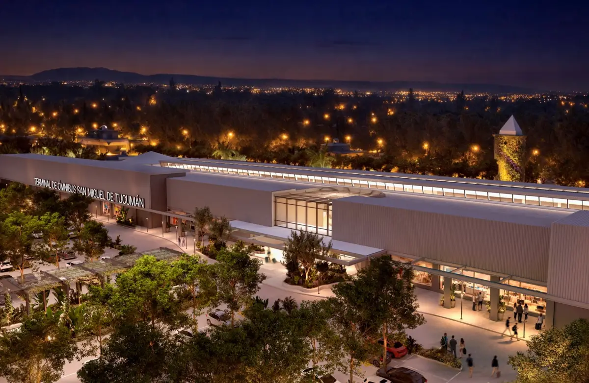 EL FUTURO DE LA TERMINAL DE ÓMNIBUS. Los renders que contienen los planes para la remodelación y puesta en valor de la Terminal de Ómnibus llevan las firmas de BMA y RB&A.