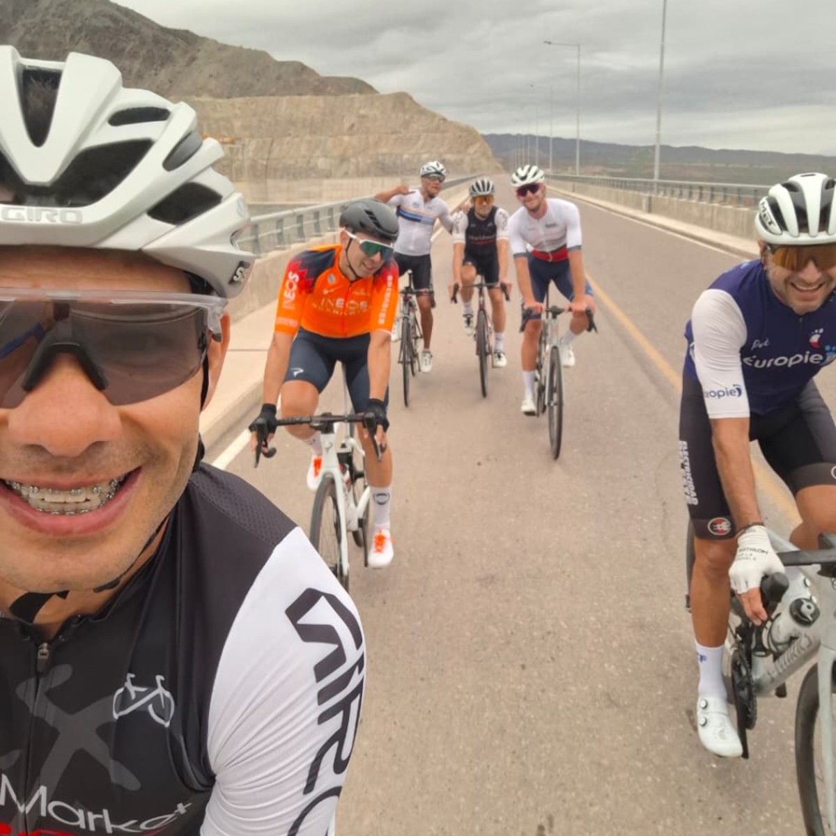 ENTRENAMIENTO. Gasco completó su preparación en tierra sanjuanina y ahora ya está en Mendoza.