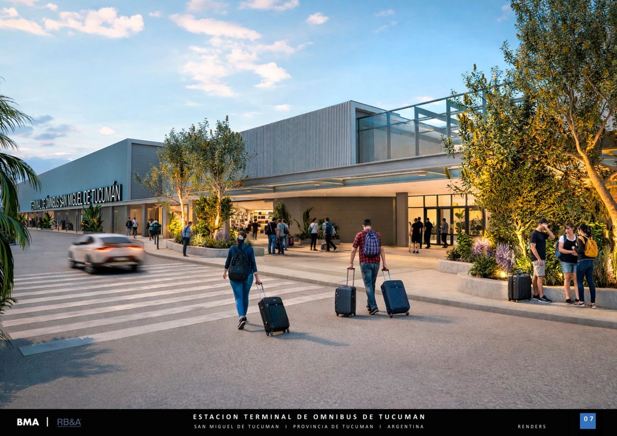 En imágenes: así es el proyecto que pica en punta para modernizar la Terminal de Ómnibus