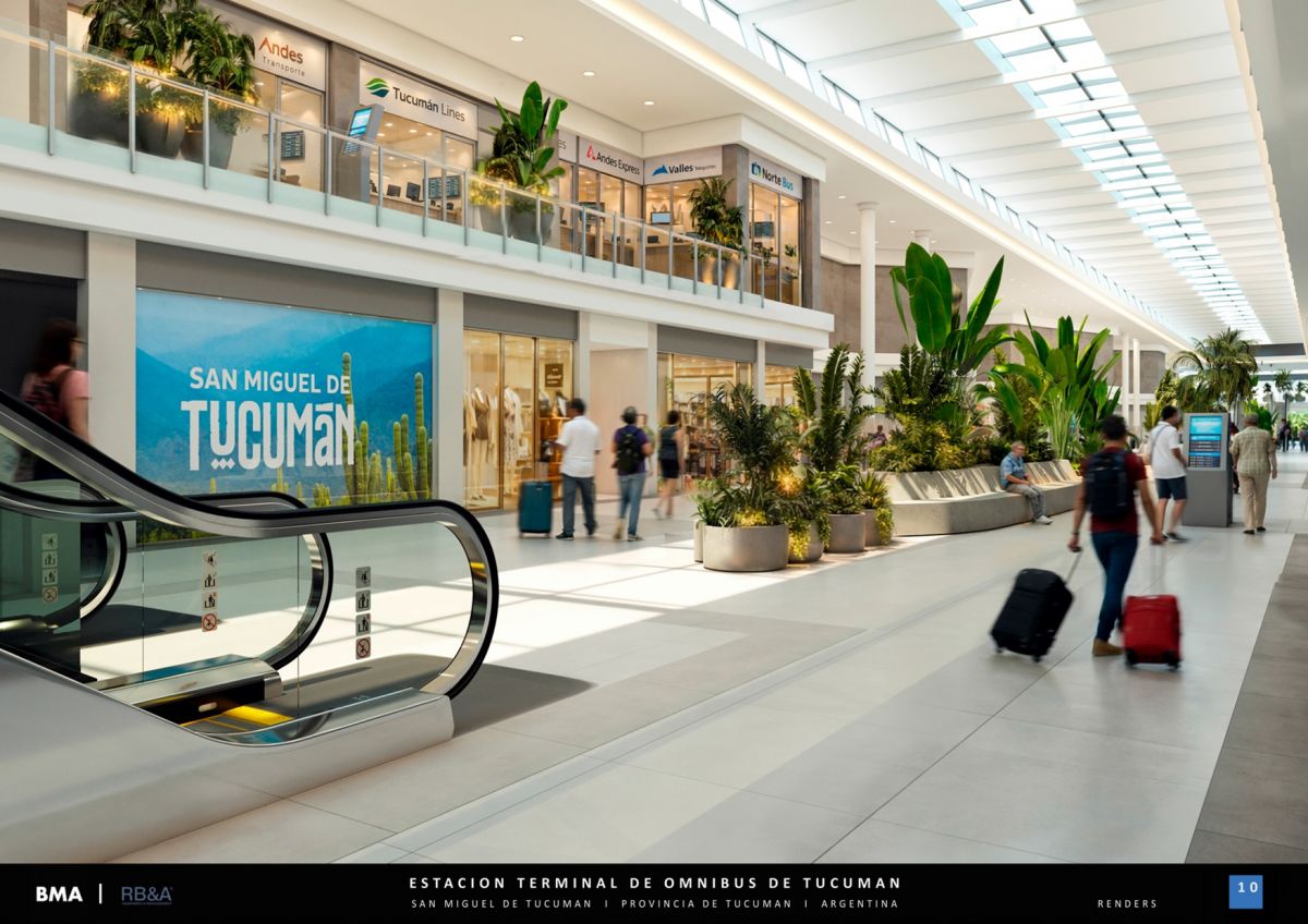 En imágenes: así es el proyecto que pica en punta para modernizar la Terminal de Ómnibus