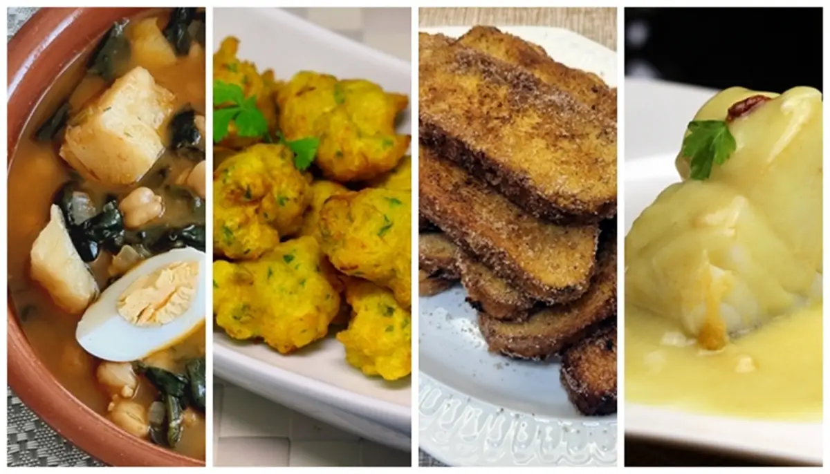 Qué se puede comer en Semana Santa