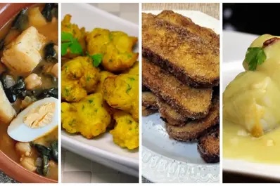 Qué se puede comer en Semana Santa