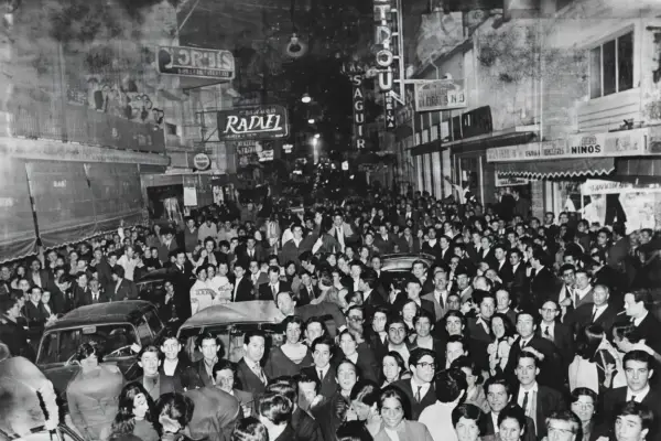 Recuerdos fotográficos: 1969. La llegada a la Luna, frente a LA GACETA