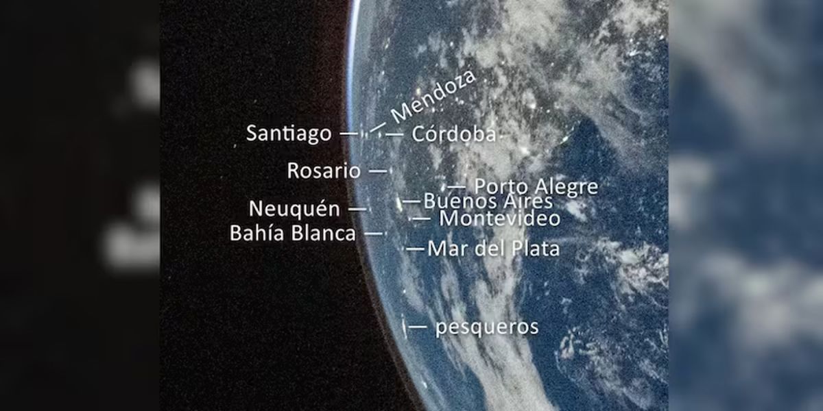 Artemis II: Así se ven las provincias de Argentina desde la cápsula Orión
