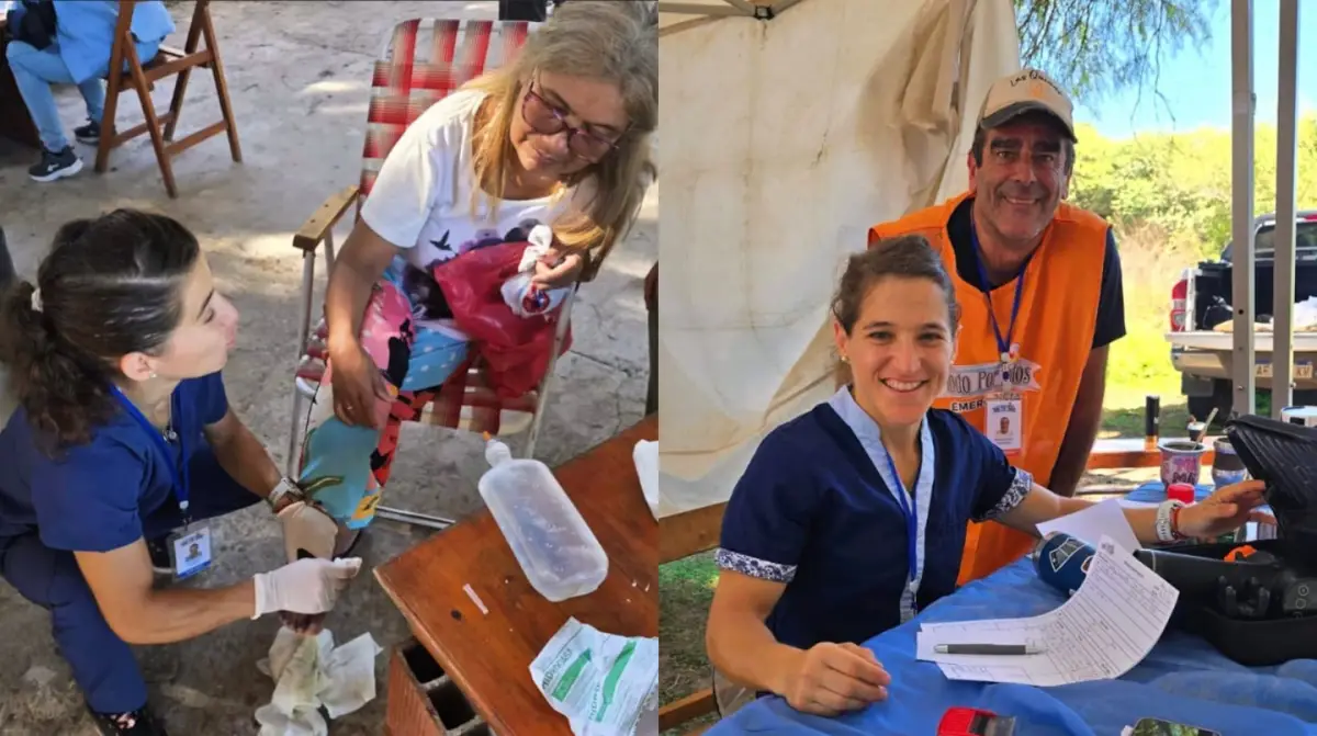 Paula Pareto mostró su trabajo solidario como médica en Chaco y el detrás de escena conmovió a sus seguidores