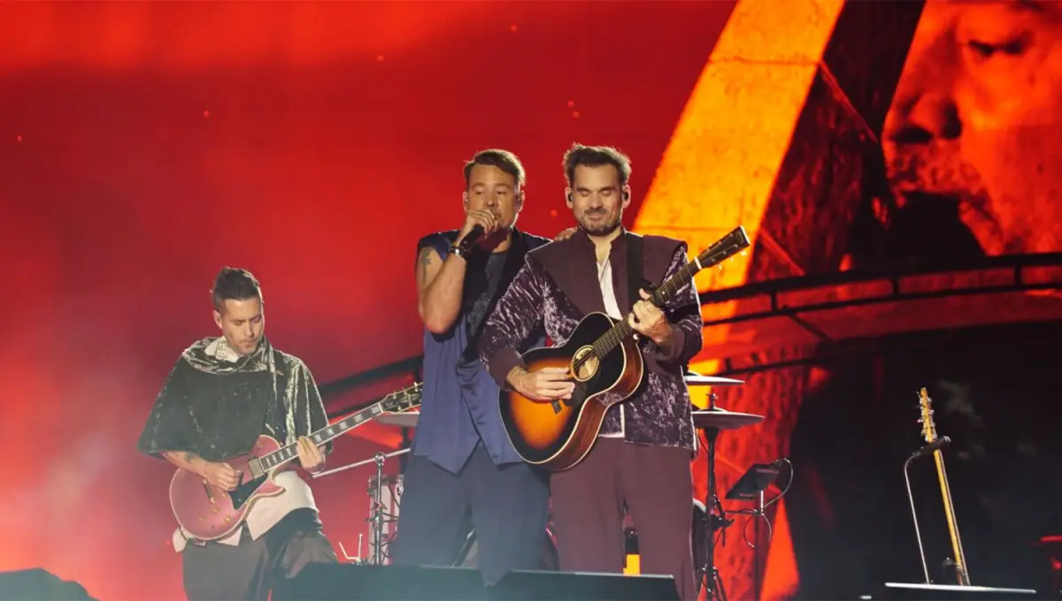 LO DIO TODO. La banda, con Chano en la voz, hizo pasar a los fans por distintos momentos emocionales.