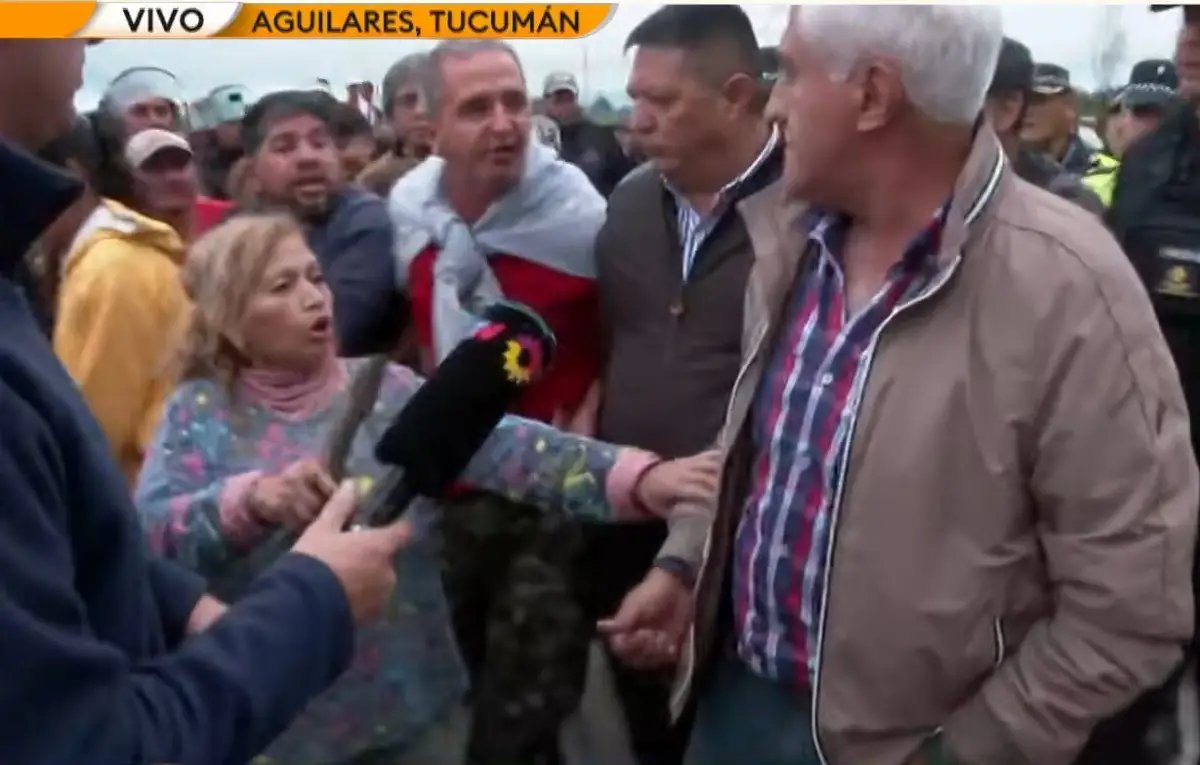 Reclamos en la ruta 38. CAPTURA DE VIDEO