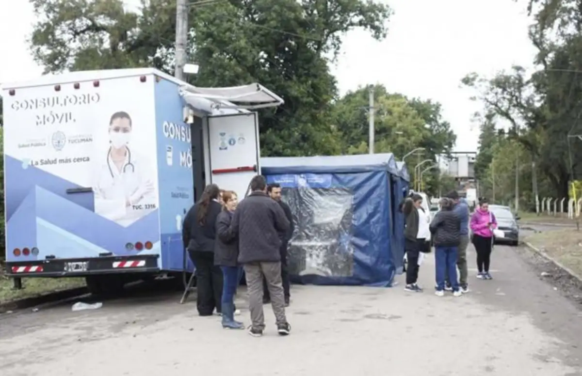 Asistencia sanitaria en Aguilares. 