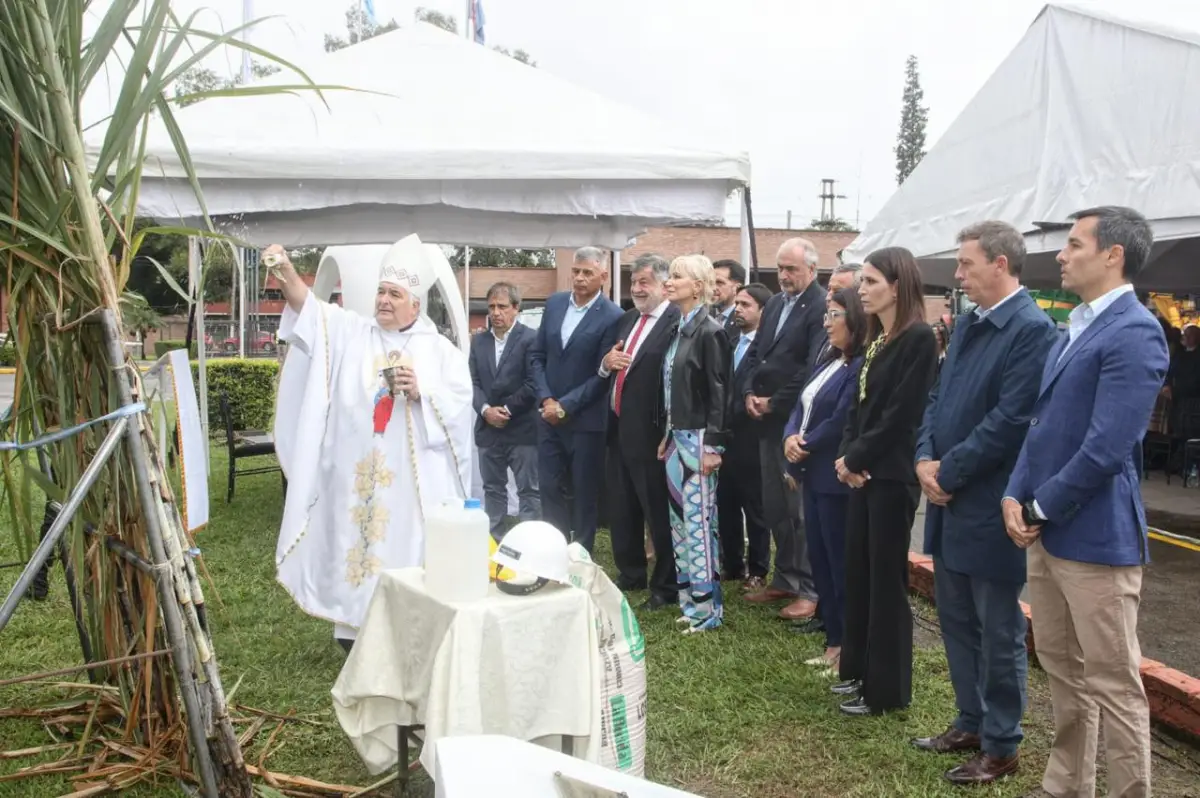 Misa en el ingenio La Florida. PRENSA LOS BALCANES