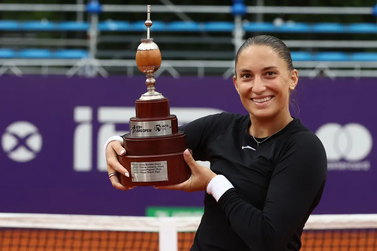 Panna Udvardy ganó el Argentina Open en 2022 y en 2025.