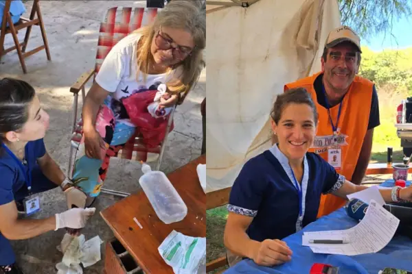 Paula Pareto mostró su trabajo solidario como médica en Chaco y el detrás de escena conmovió a sus seguidores