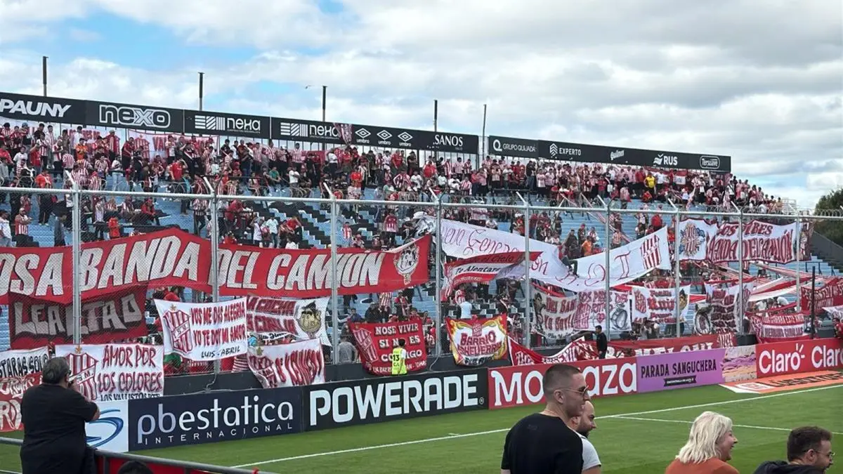 El hincha de San Martín, presente en Córdoba