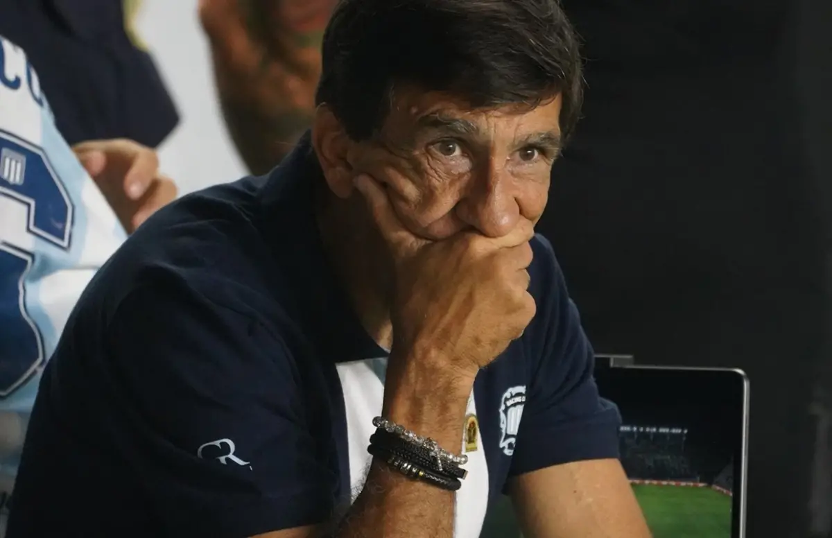 Gustavo Costas, entrenador de Racing.