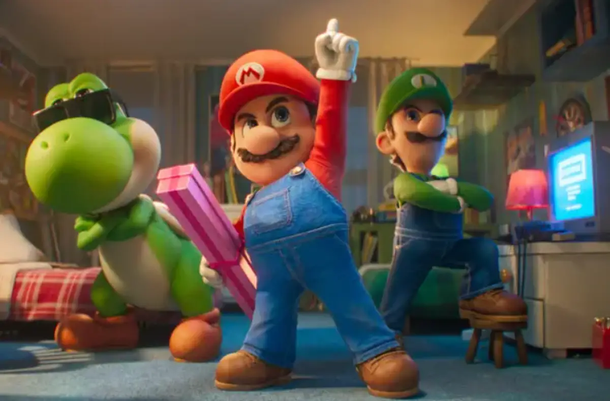 PODEROSO, PERO NO TANTO. La película animada del fontanero, todavía sigue en el segundo puesto en top-global.