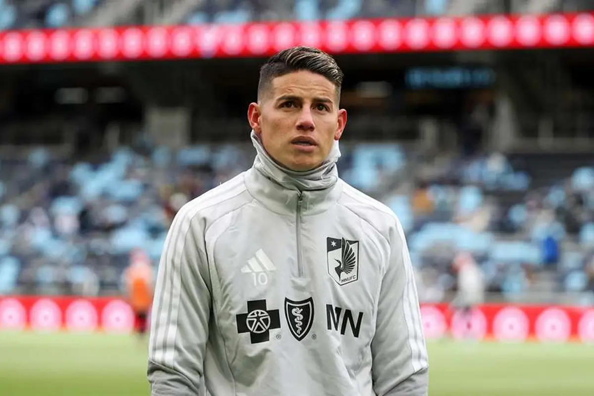 James Rodríguez, en Minnesota United.