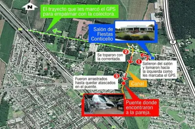 Tragedia por el temporal: del salón de fiestas al canal, el recorrido que investiga la Justicia