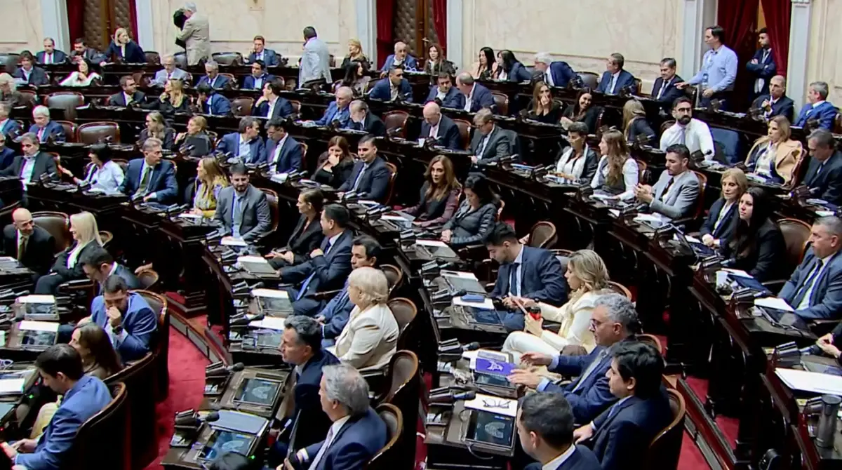 Sesión de Diputados. CAPTURA DE VIDEO