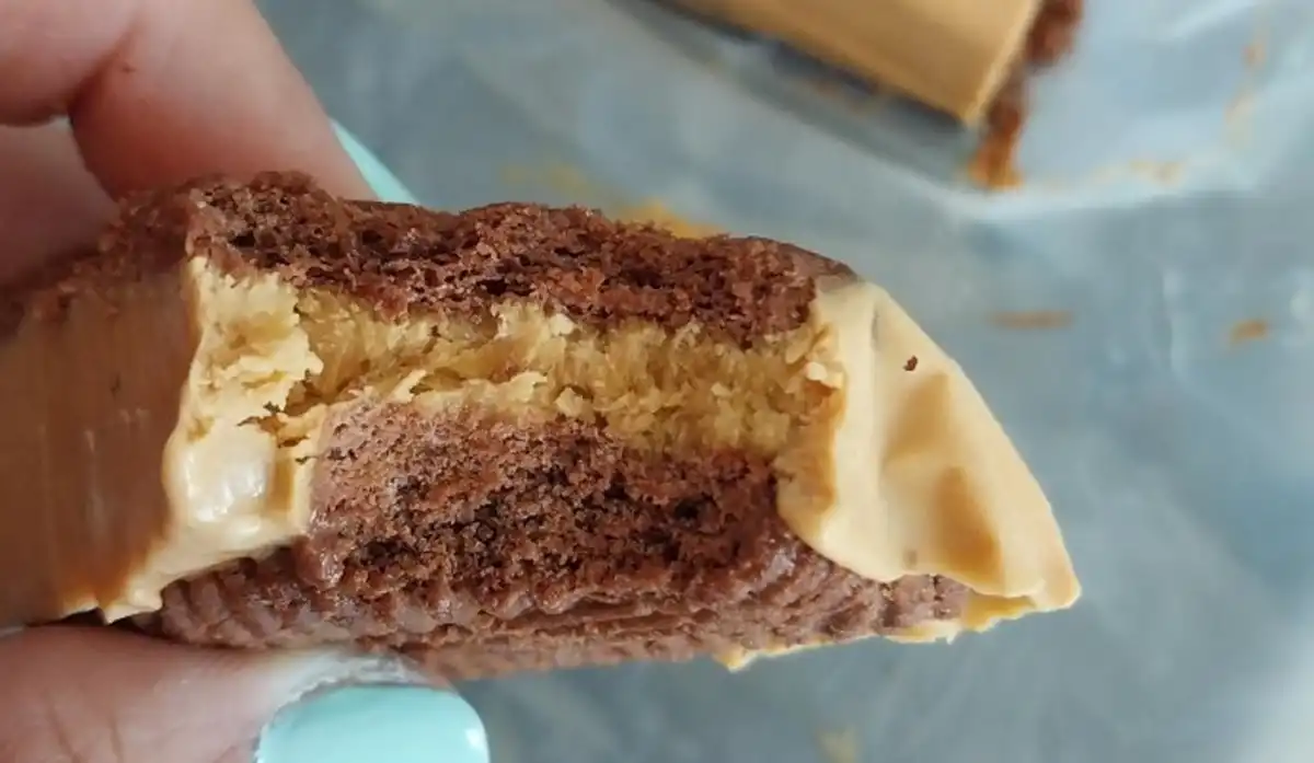 Chocotorta sin harinas y baja en azúcares. 
