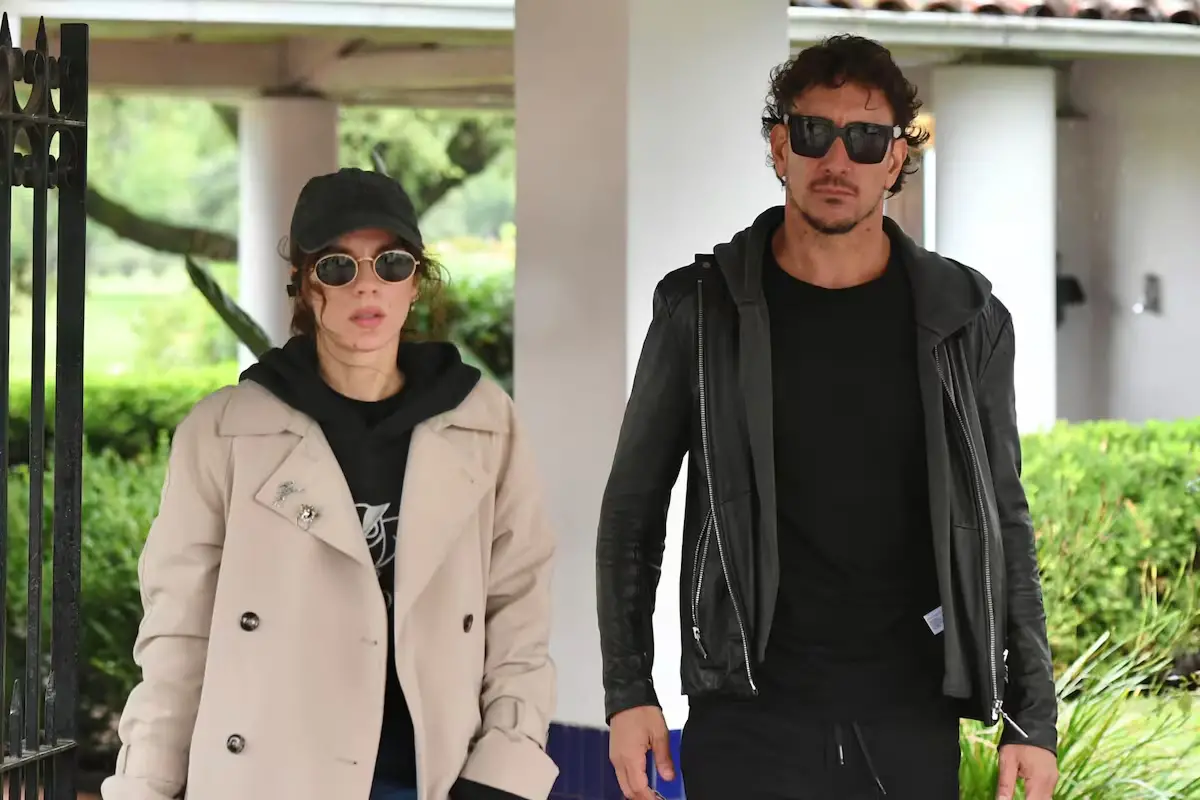 Nico Vázquez y Gime Accardi se reencontraron en el velorio de Alejandro Farrell