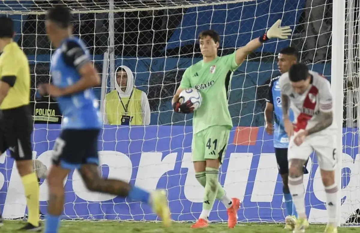 Santiago Beltrán, arquero de River.