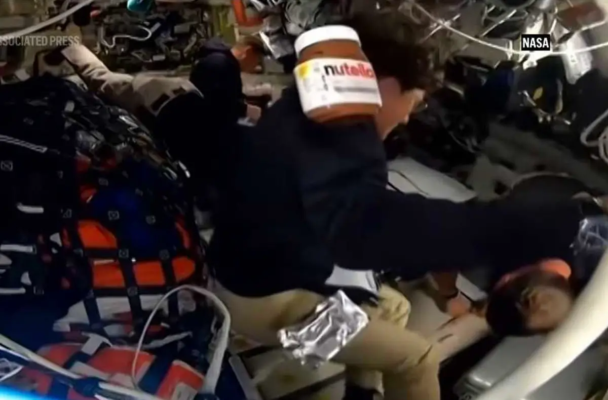 Aunque la transmisión en vivo no tenía una gran definición, el pote fue claramente reconocido por la audiencia.