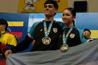 Dos karatecas tucumanos representarán al país en los Juegos Sudamericanos de la Juventud