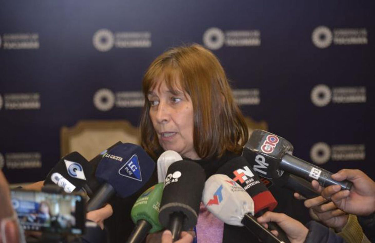 La directora de Catastro, Nora Belloni