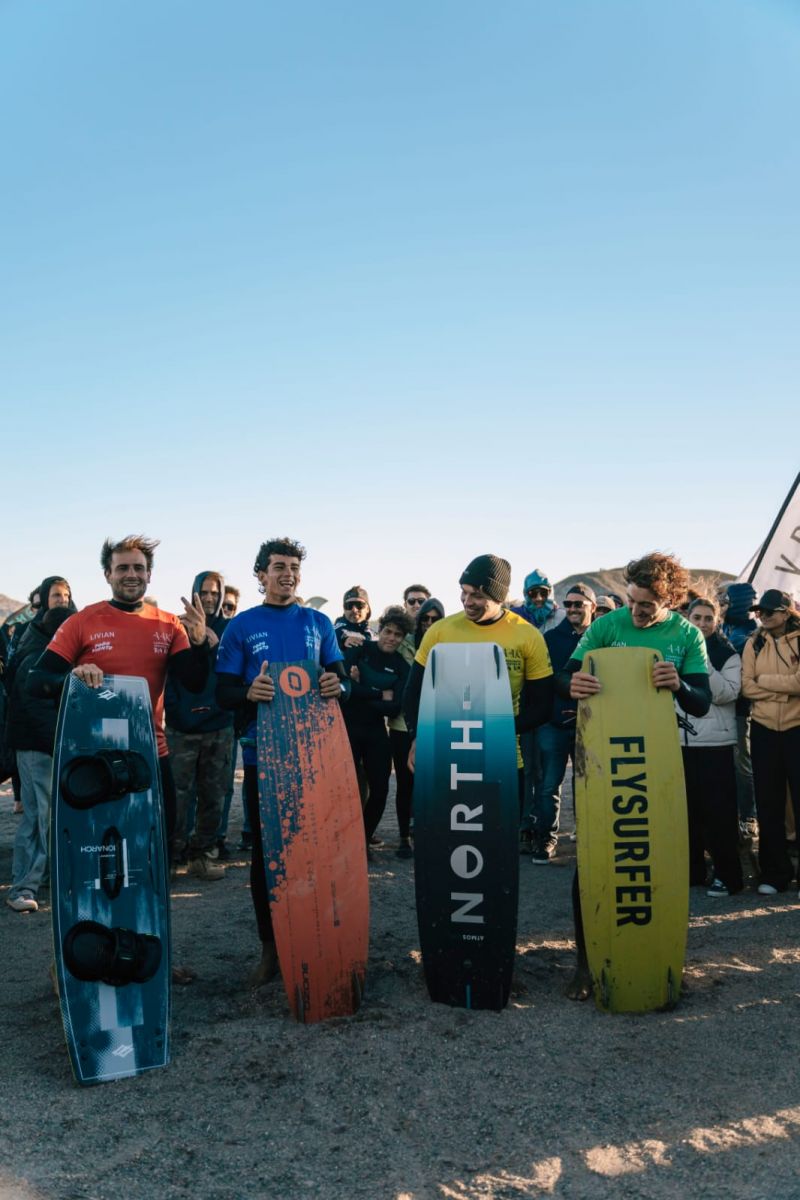 Santino Cisneros tocó el cielo en San Juan y puso a Tucumán en la cima del kitesurf