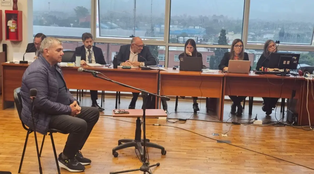 TESTIGO. Gustavo González habló con desprecio del acusado de la muerte de Paulina y criticó la investigación. “La Policía hizo todo mal”, dijo.  LA GACETA / FOTO DE JUAN MANUEL MONTERO