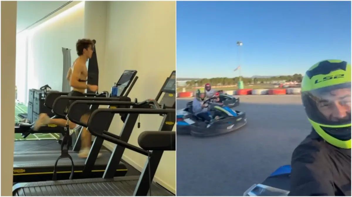 Karting, risas y entrenamiento con amigos: así aprovecha Colapinto el receso antes del show en Buenos Aires