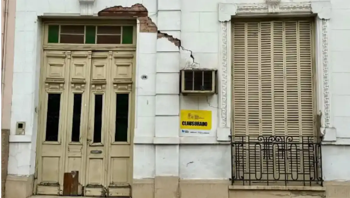 CLASIFICACIÓN. Las fachadas fueron clasificadas con un sistema de colores.