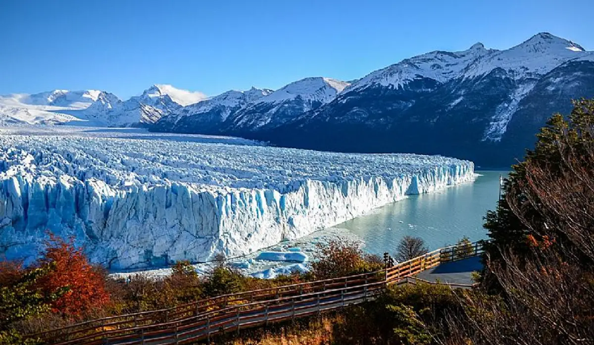 El récord del Perito Moreno en el último tiempo. 