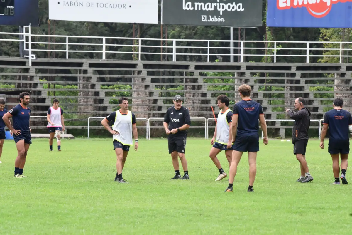 Contepomi participó de los entrenamientos de Tarucas.