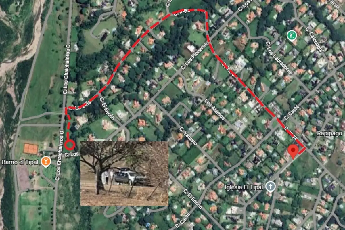 Con registros de cámaras y mensajes recuperados revelaron la secuencia del crimen en el country