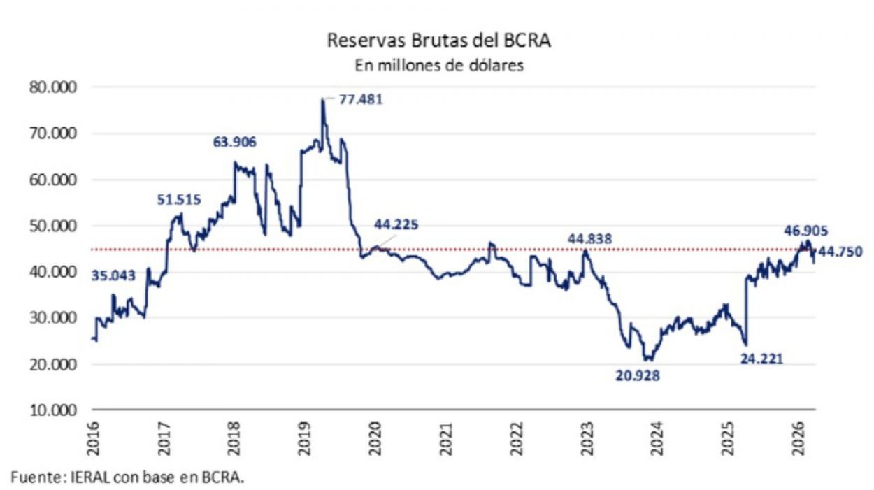 El Banco Central hizo la mayor compra de dólares de los últimos dos años