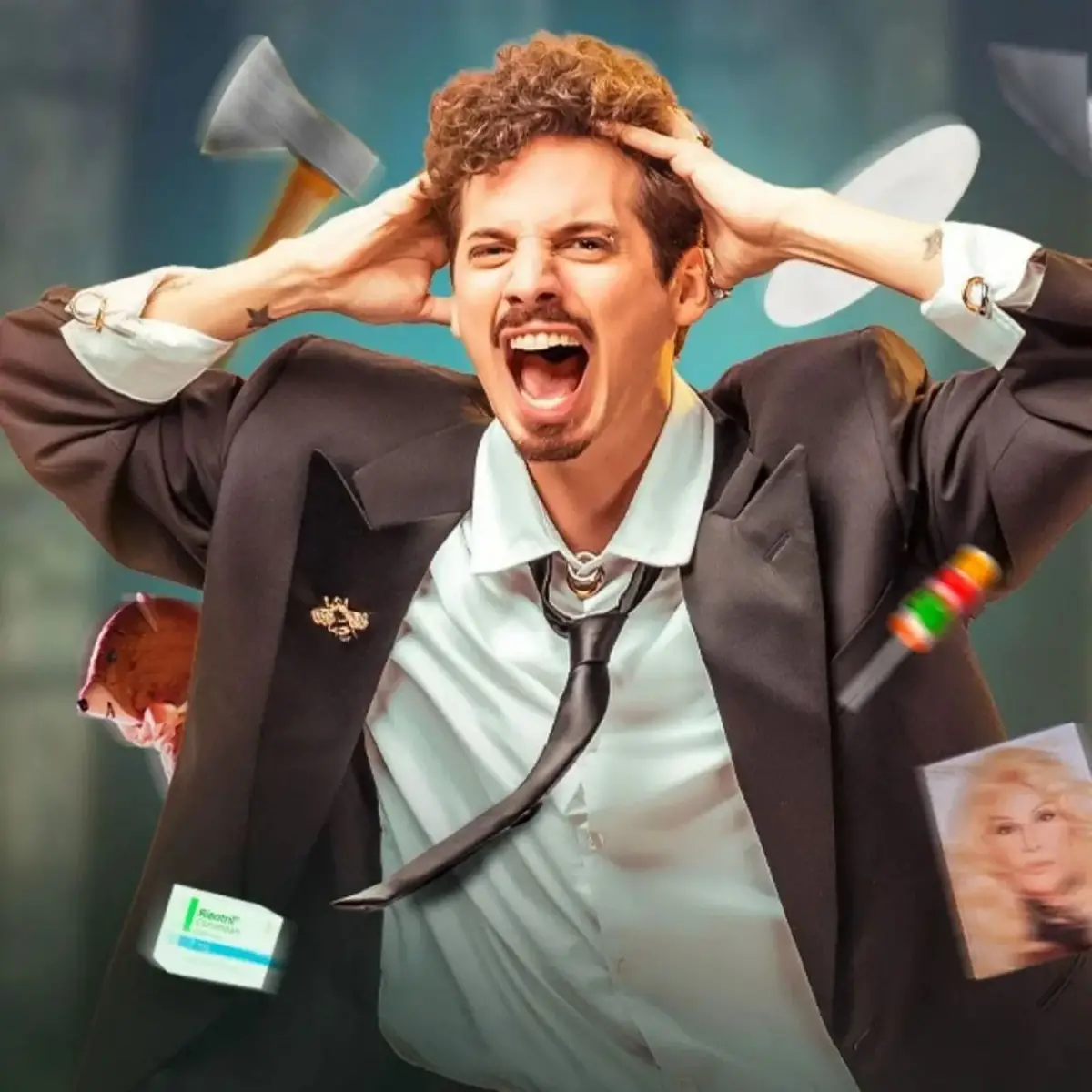 MÁS RISA, MENOS TERAPIA. Pablo Agustín fue “Criado por lobos”.