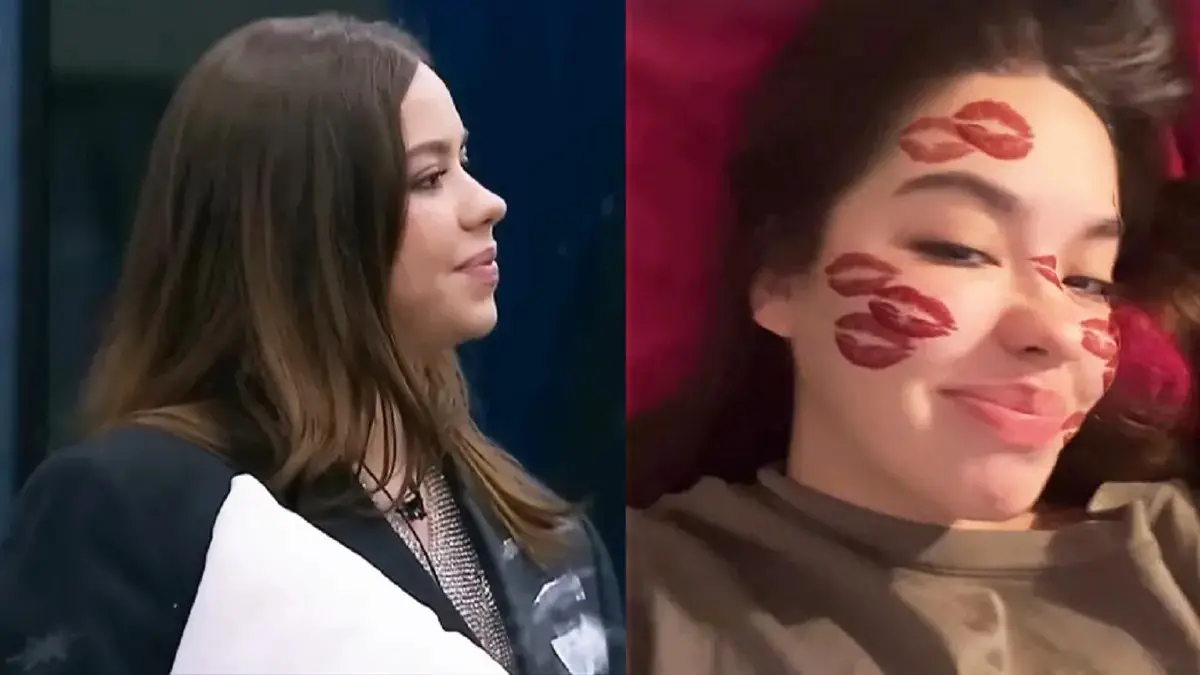 Anna, la hija de Andrea del Boca, se defendió tras las críticas por su visita a la casa de Gran Hermano