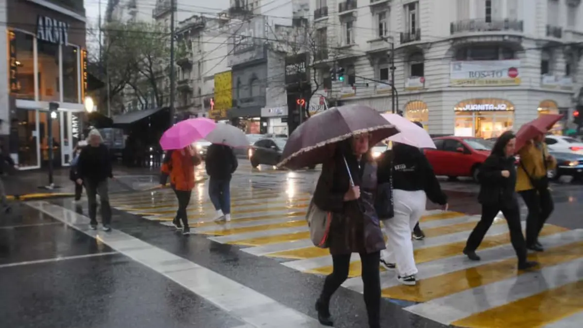 Hay alerta por tormentas, lluvias intensas y vientos en varias provincias