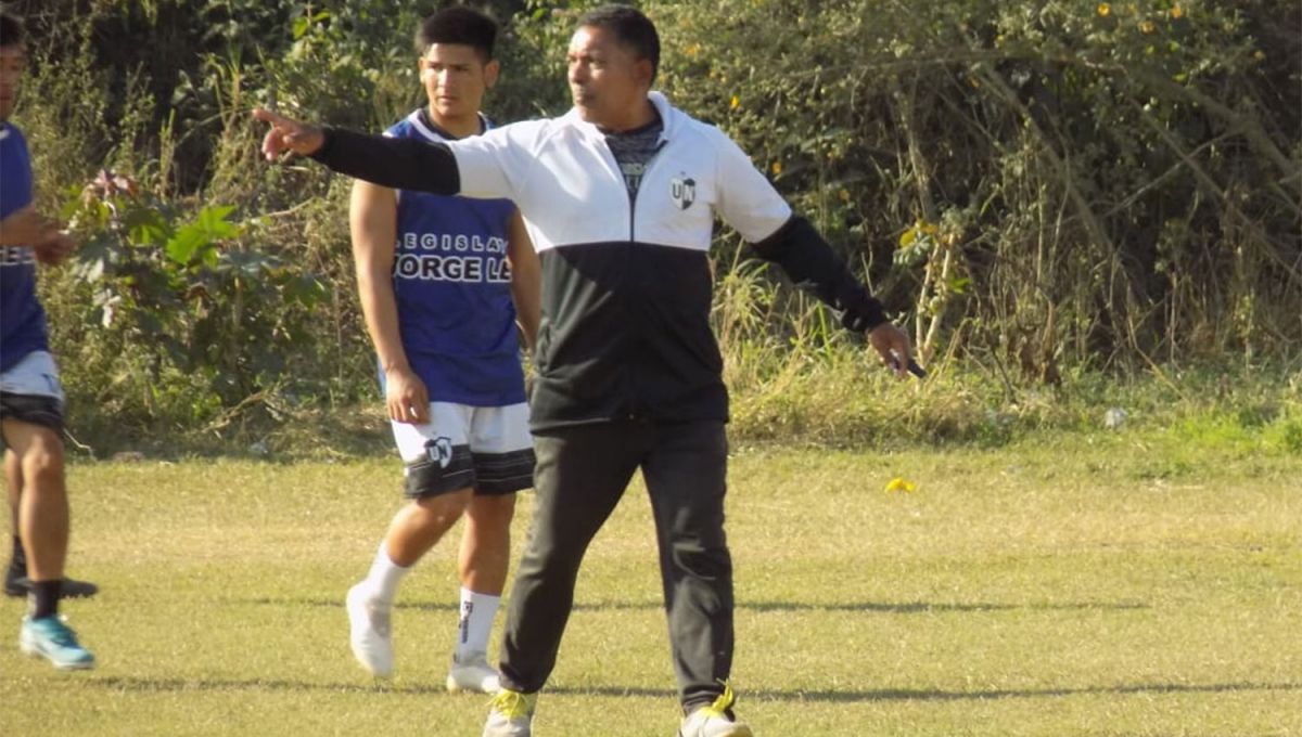 CONTINUIDAD. Mauricio Galván, técnico de Unión del Norte, desde hace ocho temporadas consecutivas.