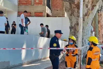 Entre Ríos: encontraron el cuerpo de un hombre dentro de una pared en una obra en construcción