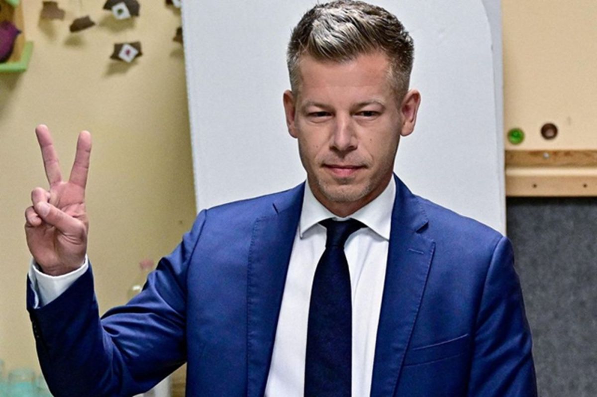 Péter Magyar. FOTO X @InfosFrancaises