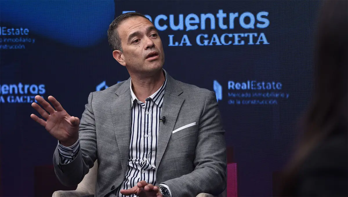 PROTAGONISTAS. Fernando Guzmán, vicepresidente de la Federación Inmobiliaria de la República Argentina fue uno de los participantes del ciclo 2025. 