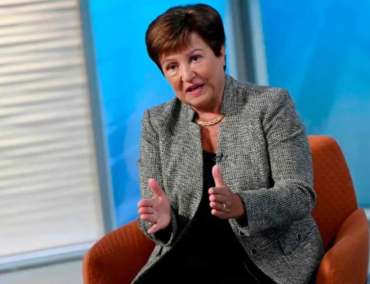 DE GEORGIEVA. “Trabajamos para entender cuáles son los riesgos y cómo pueden ser manejados”.