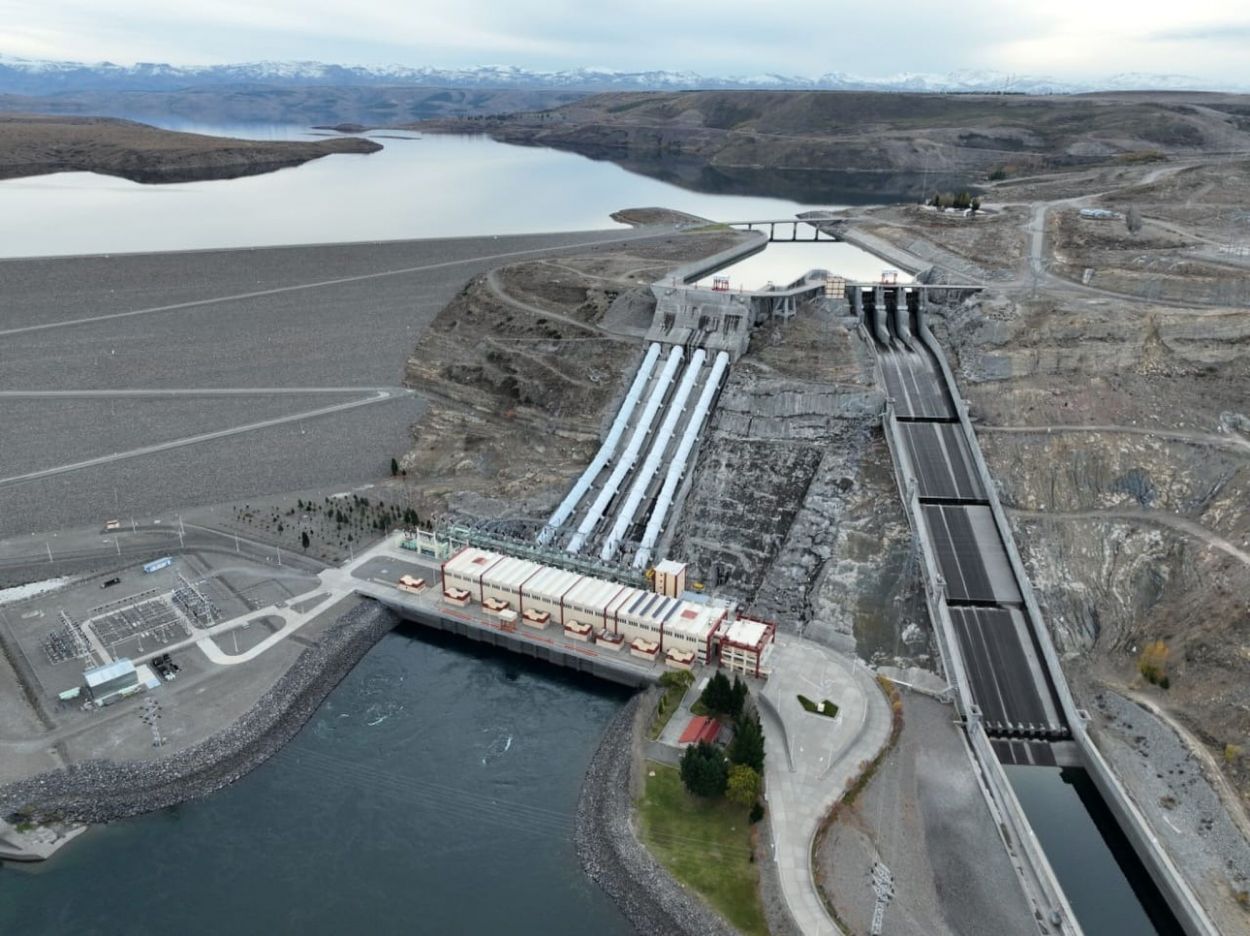 LA OBRA. La construcción de la represa fue de una empresa italiana.
